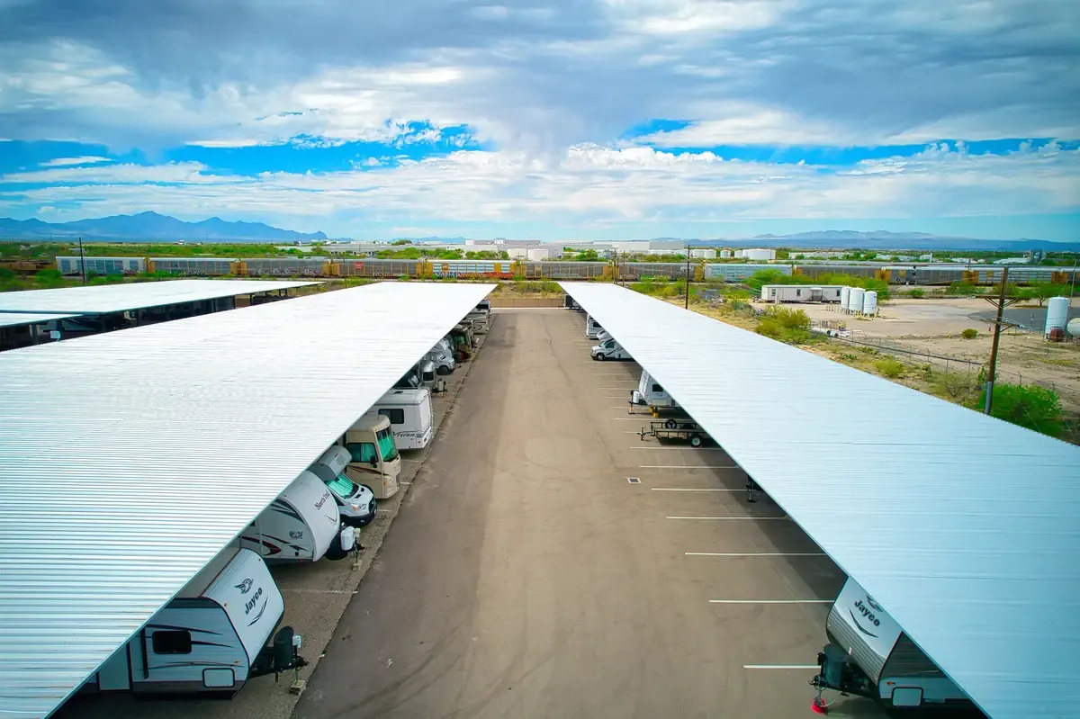 Honey Bee RV covered parking